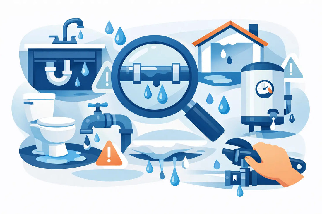 10 Plumbing Leak Warning Signs to Act On Now