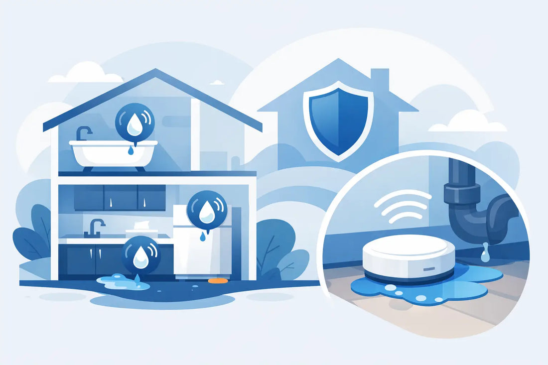 Smart Leak Sensor Placement Guide for Homes