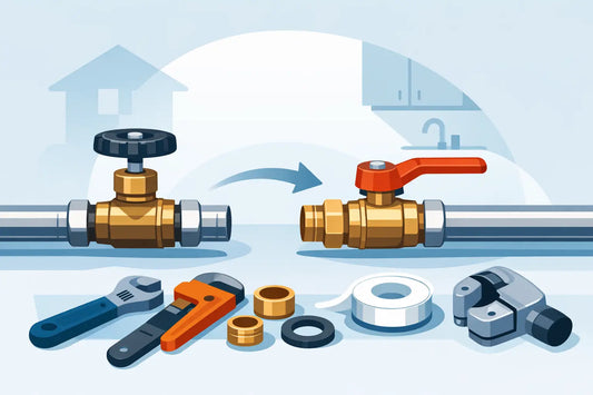 How to Upgrade a Manual Shutoff Valve at Home