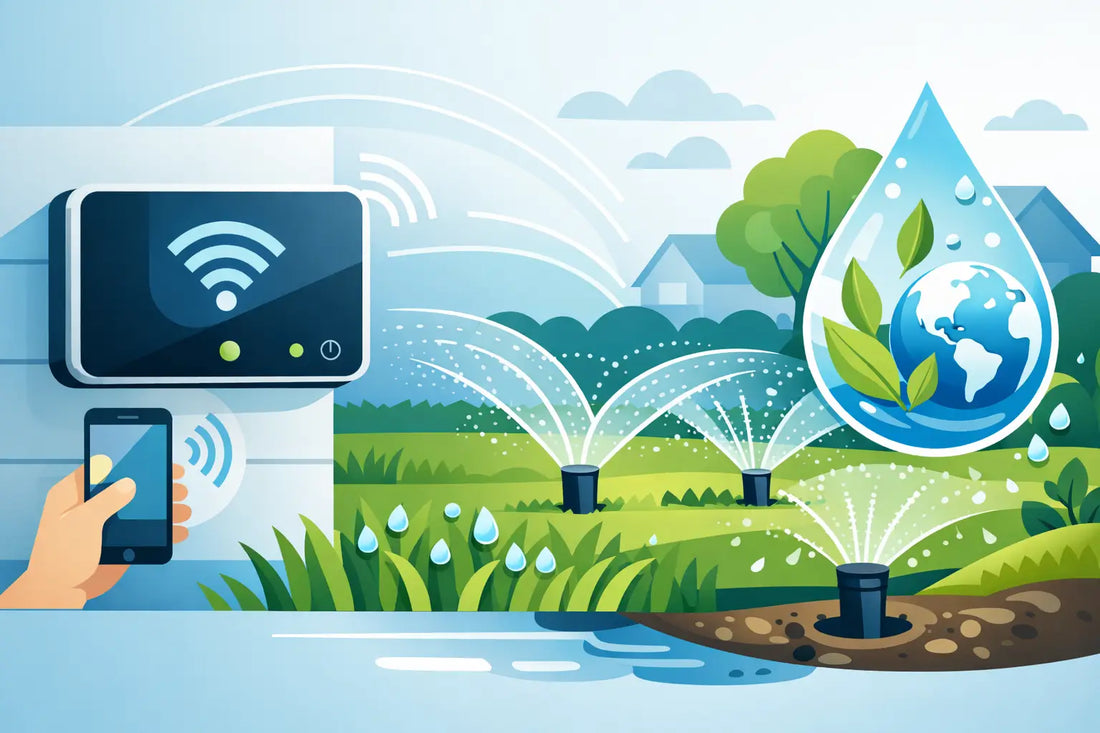 How a WiFi Sprinkler Controller Saves Water