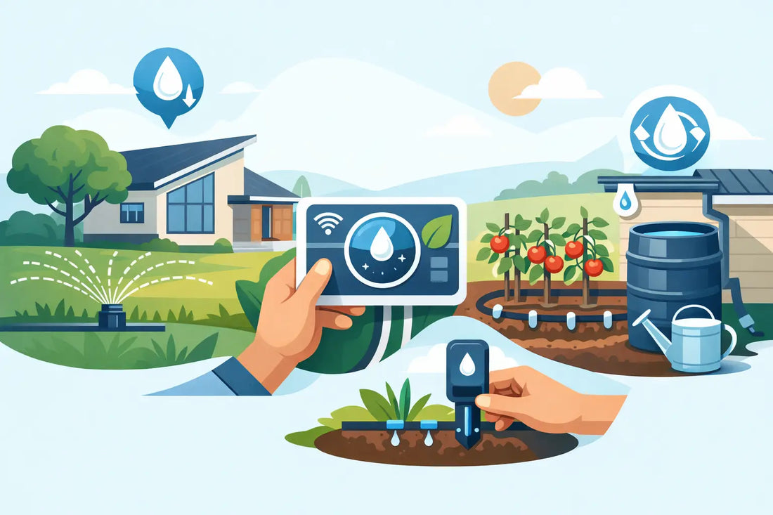 How to Reduce Irrigation Water Waste at Home